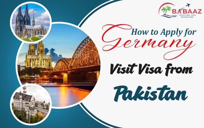 How to Apply for Germany Visit Visa from Pakistan