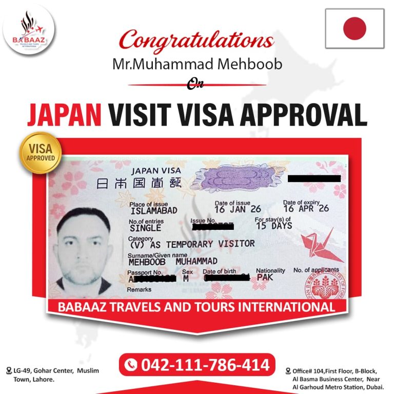 Babaaz Travels Japan Mr