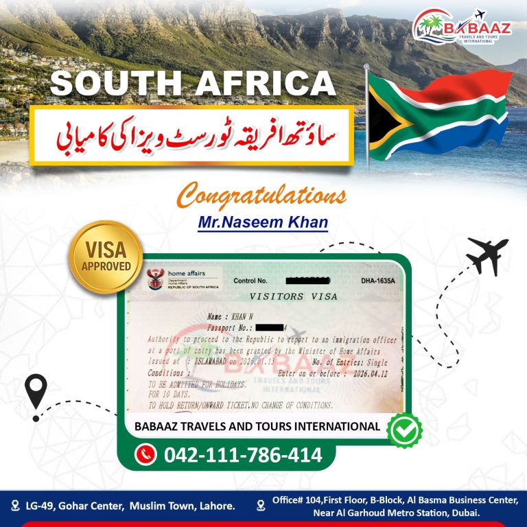 Babaaz Travels South Africa Mr