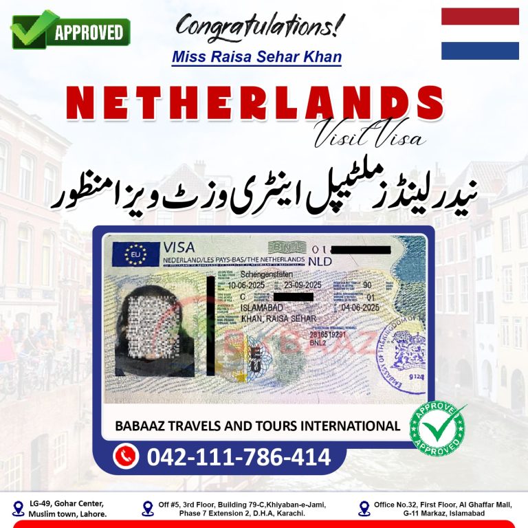 Netherlands Miss Raisa Sehar Khan visa approved 14 June 2025 copy