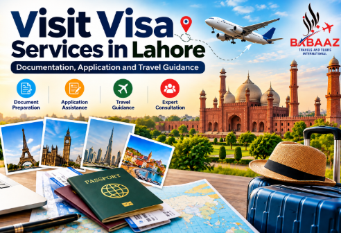 Visit Visa Services in Lahore for visa documentation, application assistance and travel guidance