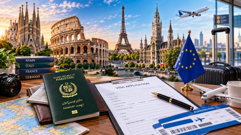 Europe Visit Visa From Pakistan latest updates 2026