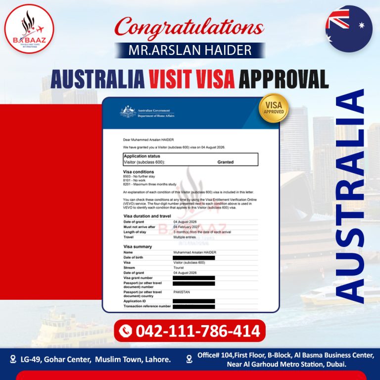 Babaaz Travels Australia Mr