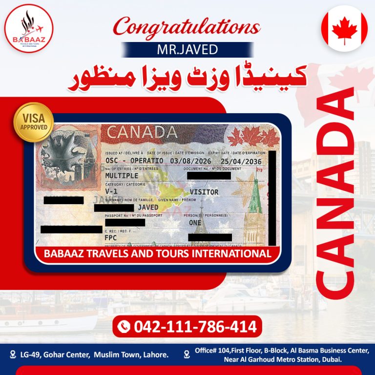 Babaaz Travels Canada Mr