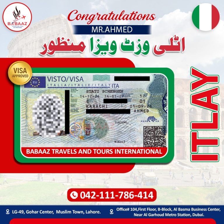 Babaaz Travels Italy Mr