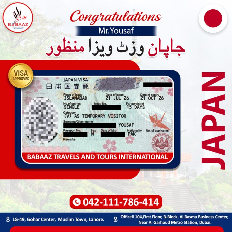 Babaaz Travels Japan Mr