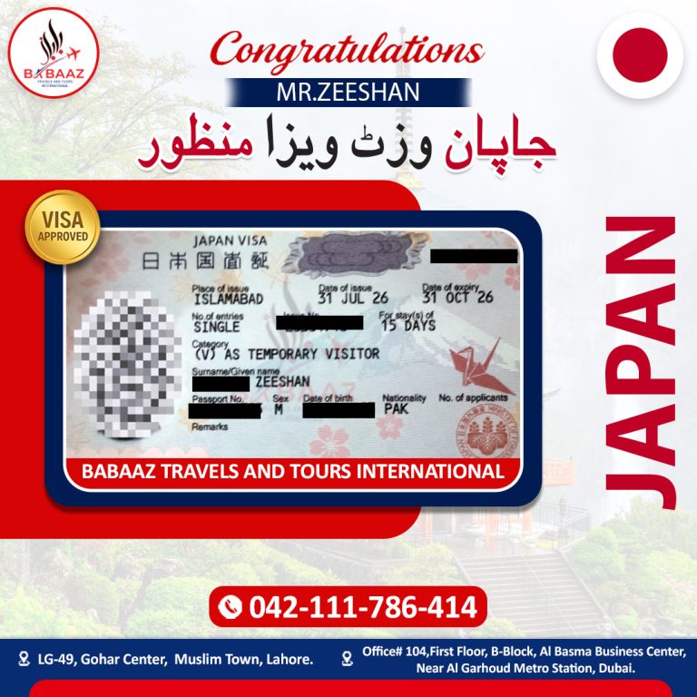 Babaaz Travels Japan Mr