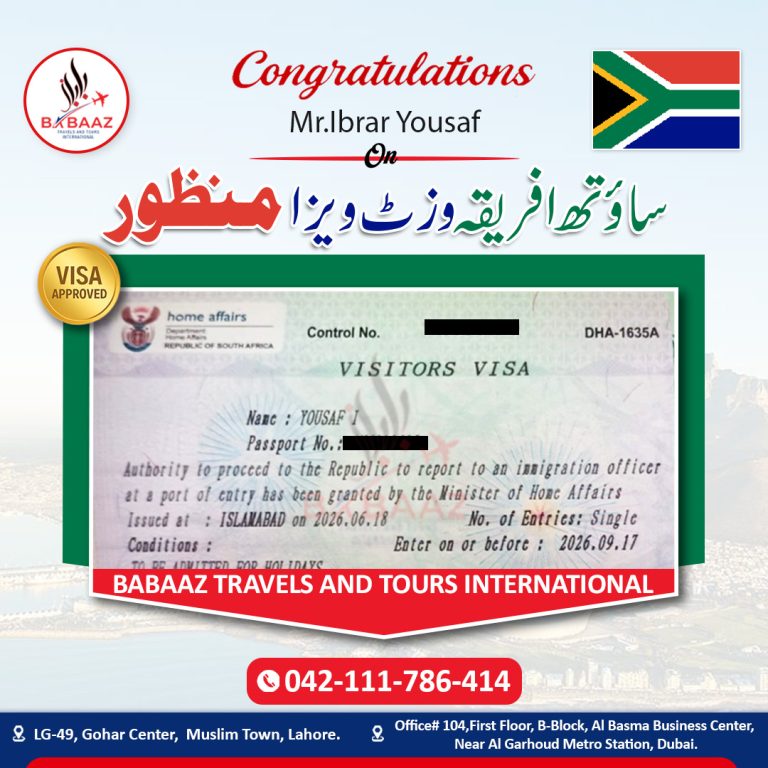Babaaz Travels South Africa Mr