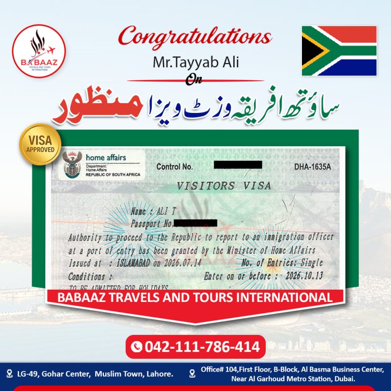 Babaaz Travels South Africa Mr