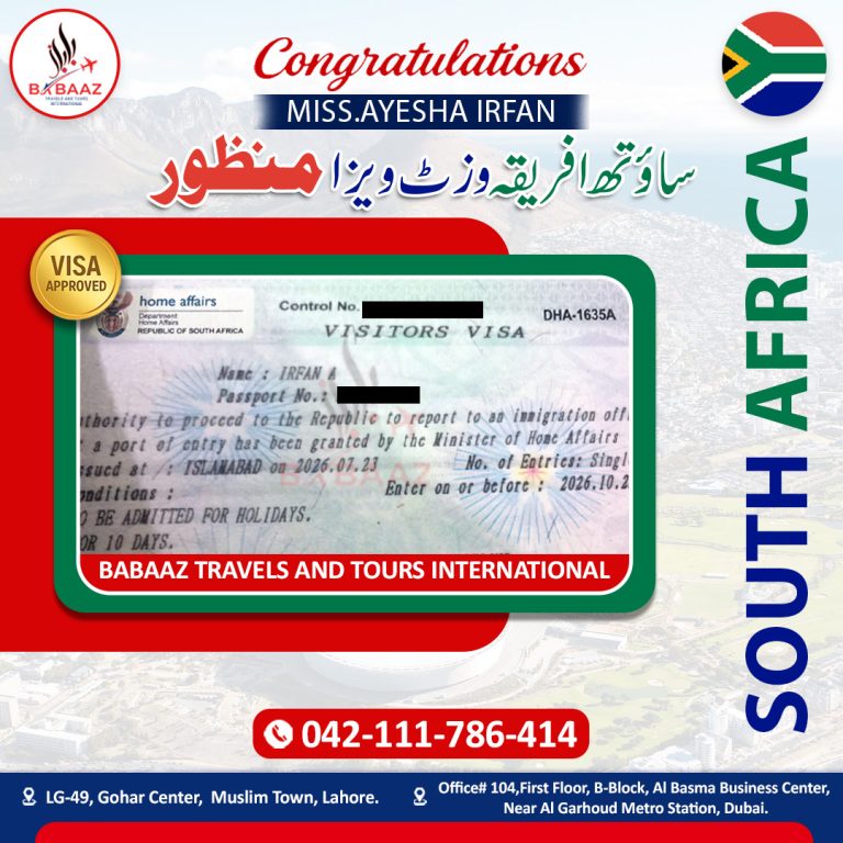 Babaaz Travels South africa Miss