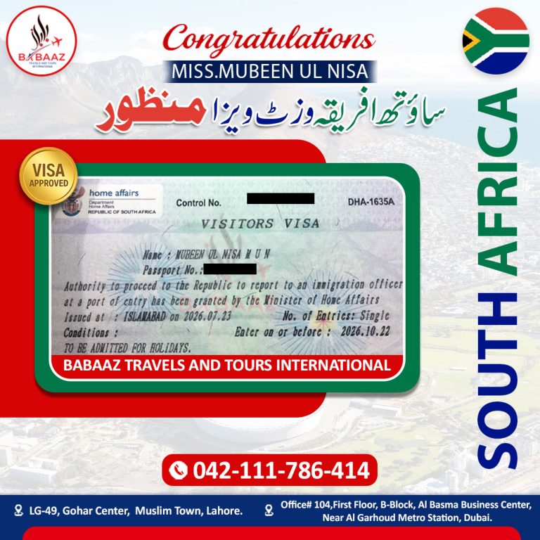 Babaaz Travels South africa Miss