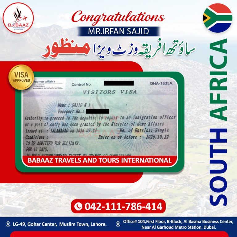 Babaaz Travels South africa Mr