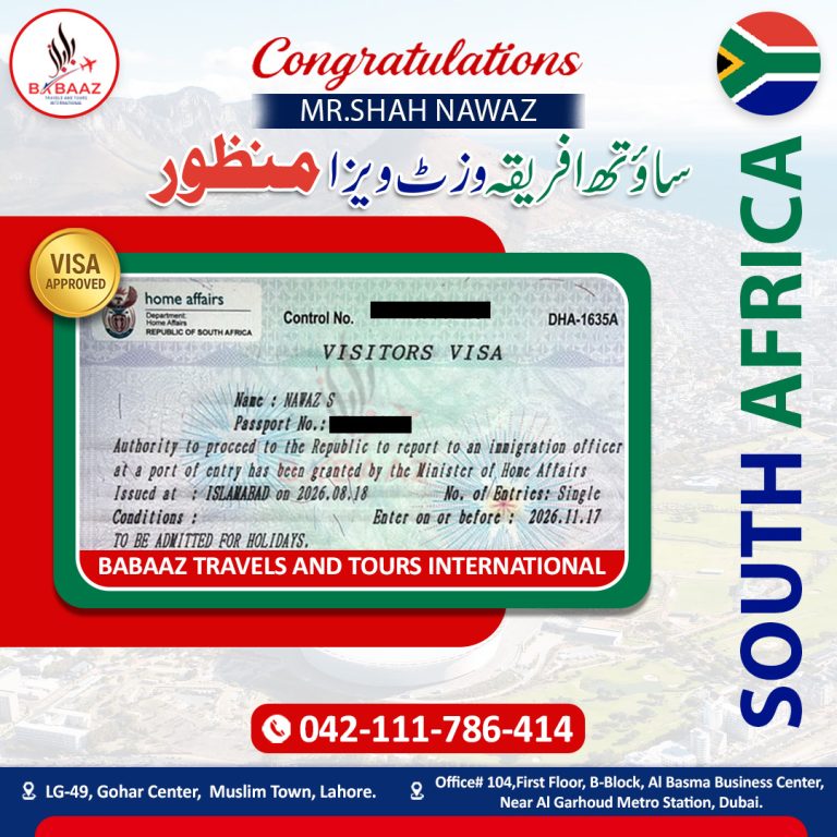 Babaaz Travels South africa Mr