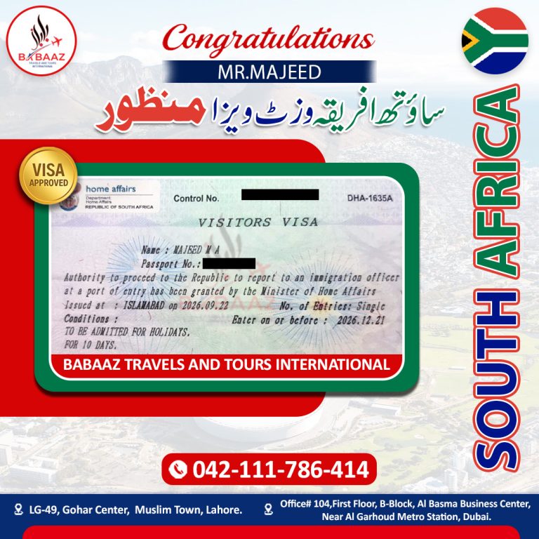 Babaaz Travels South africa Mr