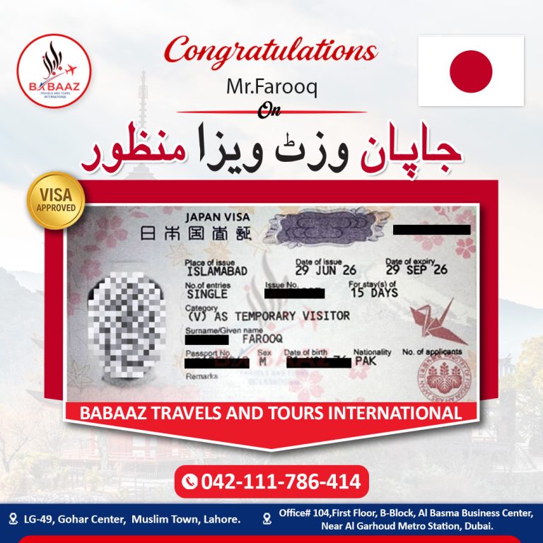 Babaaz Travels japan Mr