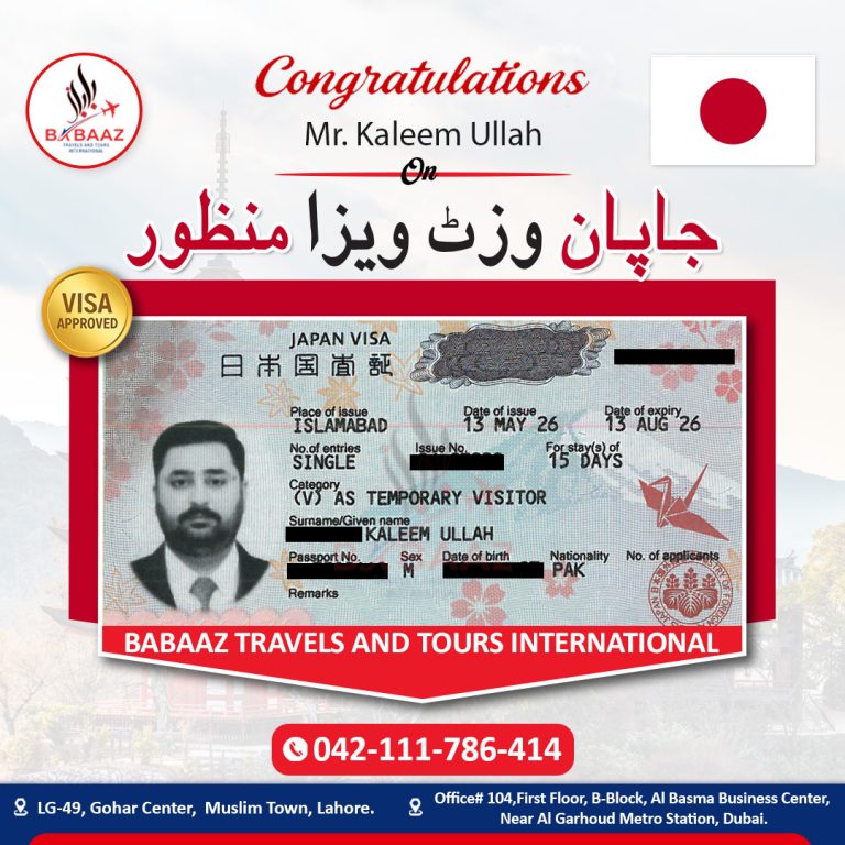 Babaaz Travels japan Mr