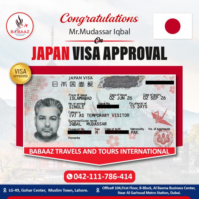 Babaaz Travels japan Mr