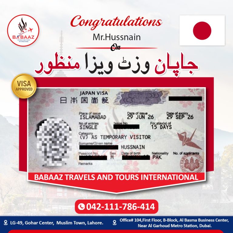 Babaaz Travels japan Mr