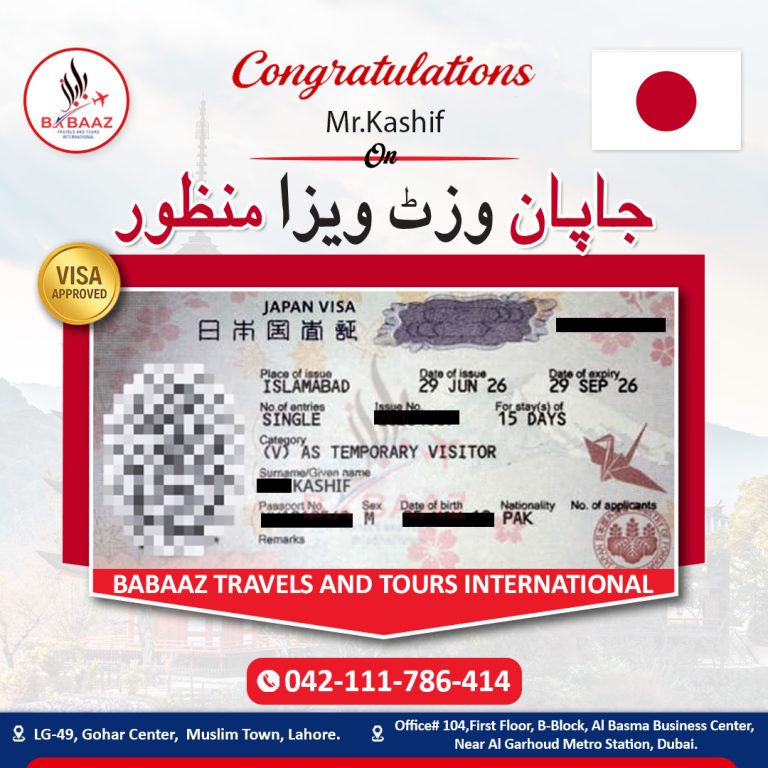Babaaz Travels japan Mr