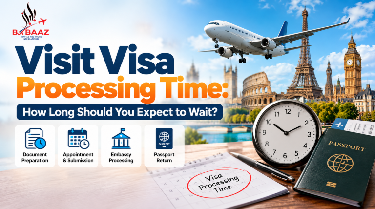 Visit visa processing time guide for Pakistani travelers